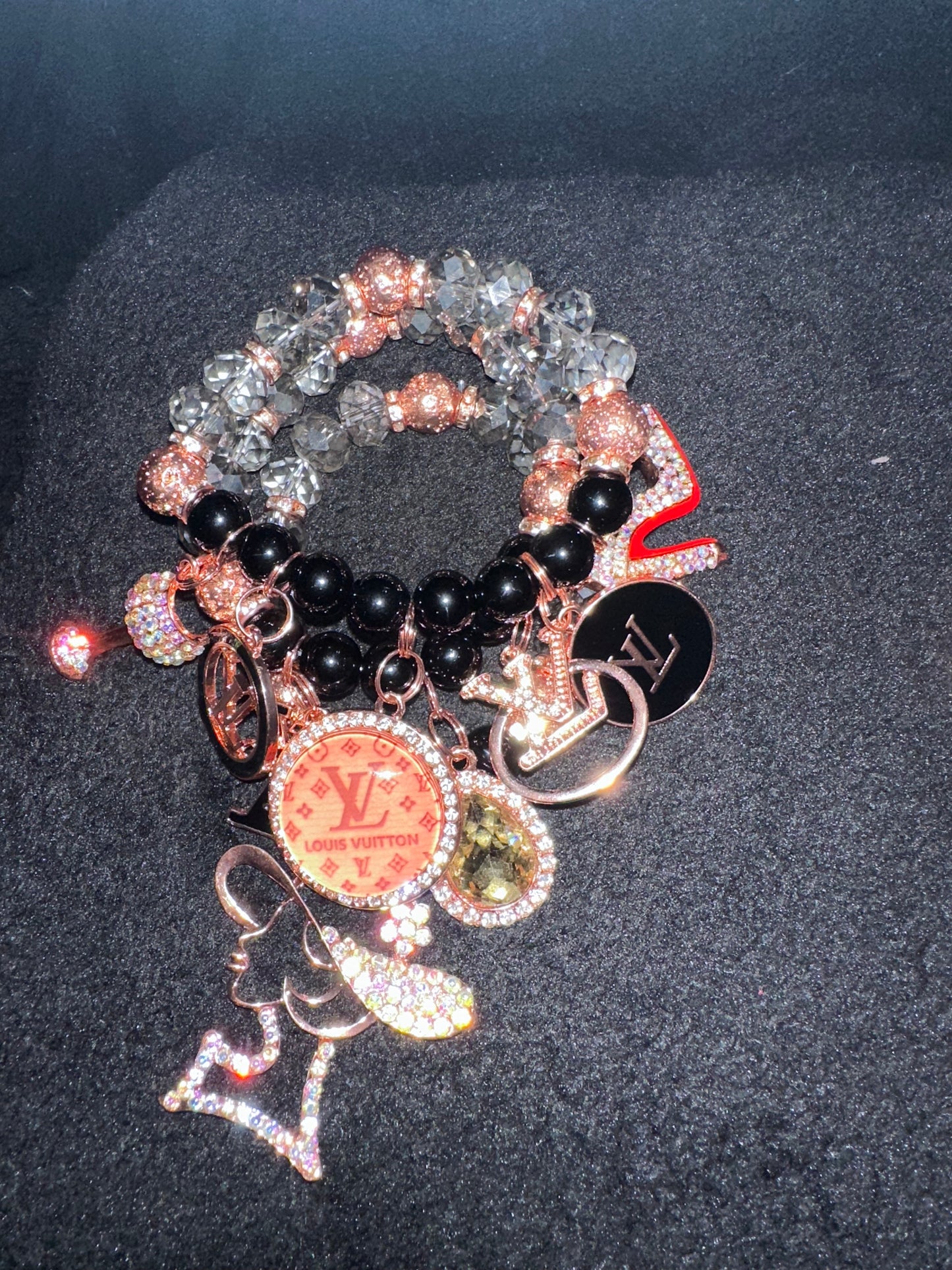 Clearly It’s Rose Golden Black
