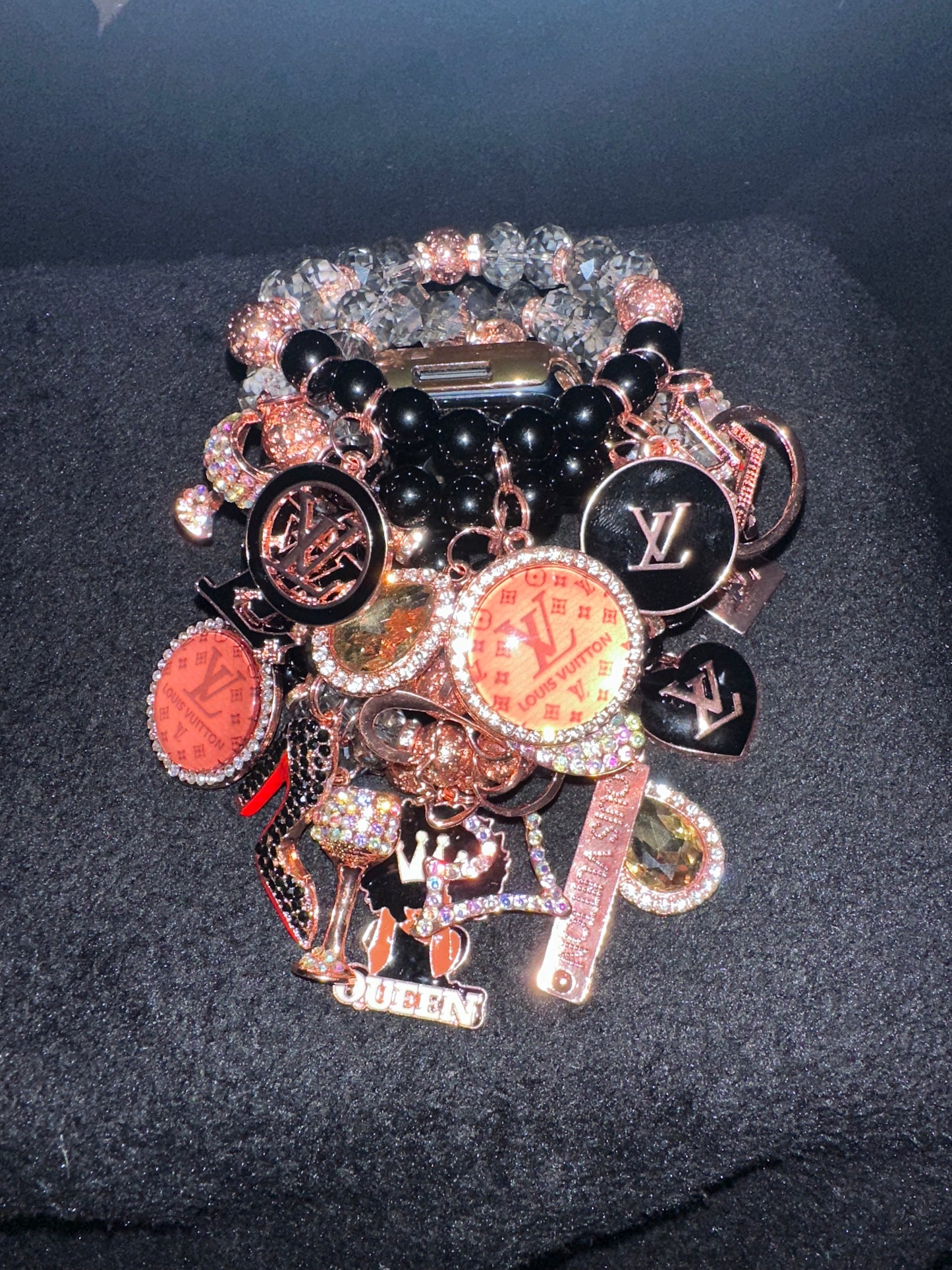 Clearly It’s Rose Golden Black