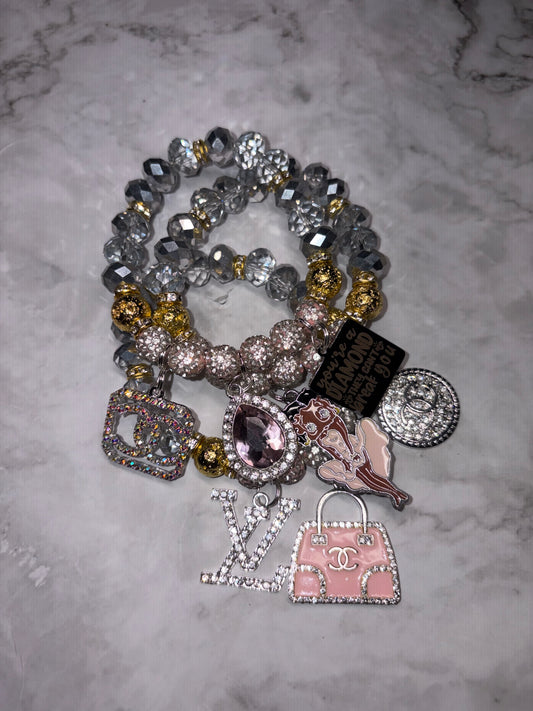 Black Betty In Pale Pink