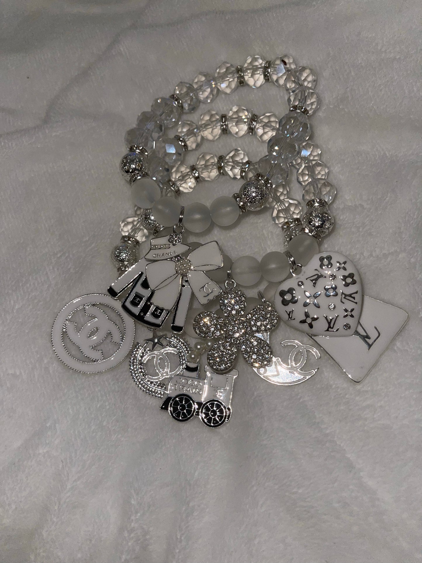 Remake Clear Silver Crystals