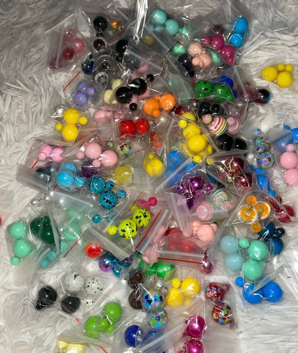 Double Ball Earrings
