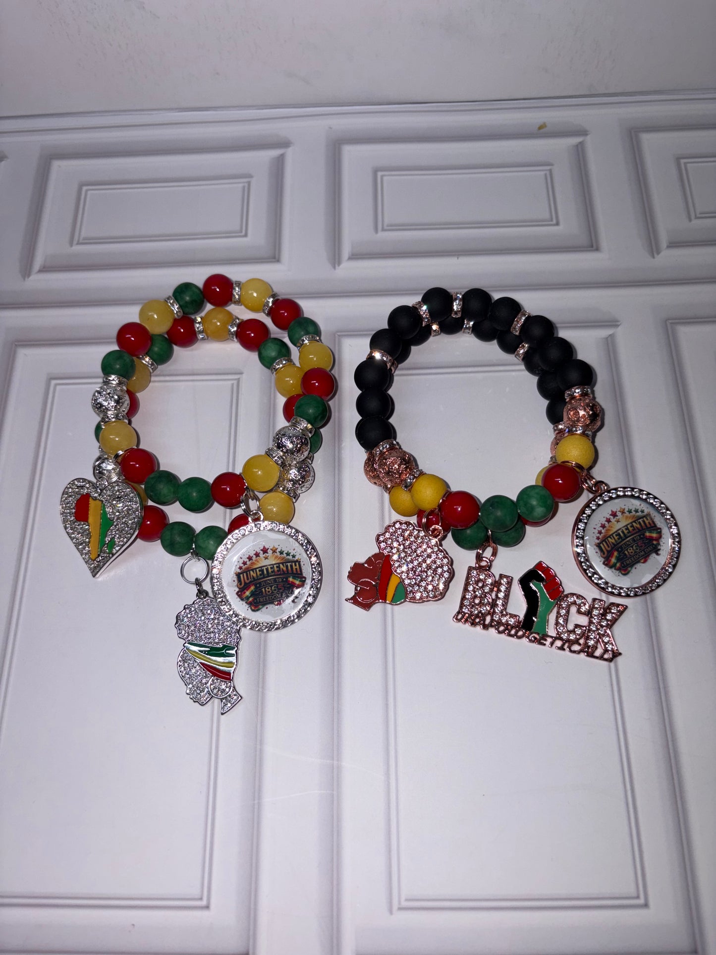 Juneteenth 2 Piece, 3 Charms