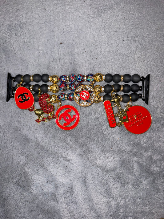 Eye Candy Red WatchBand