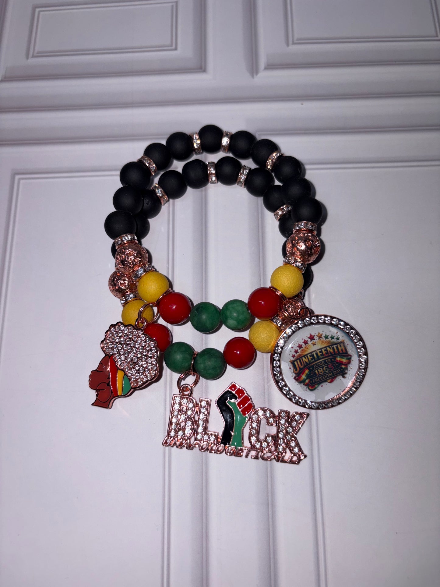 Juneteenth 2 Piece, 3 Charms