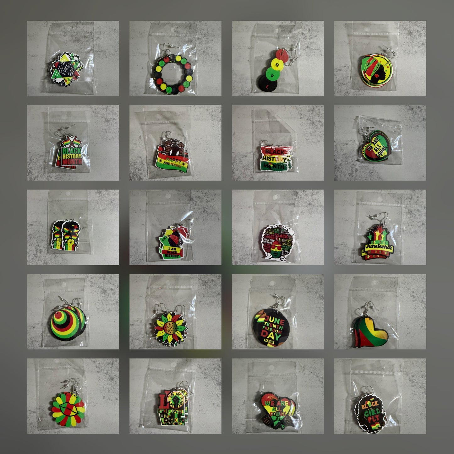 Juneteenth Earrings