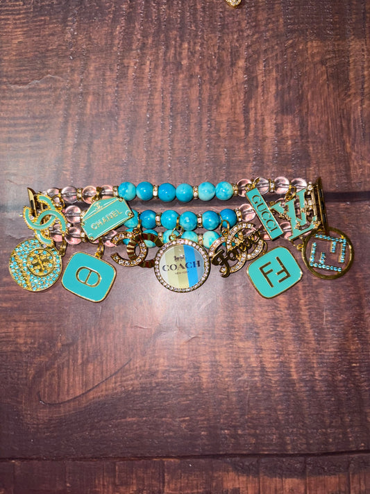 Teal I Come Back WatchBand