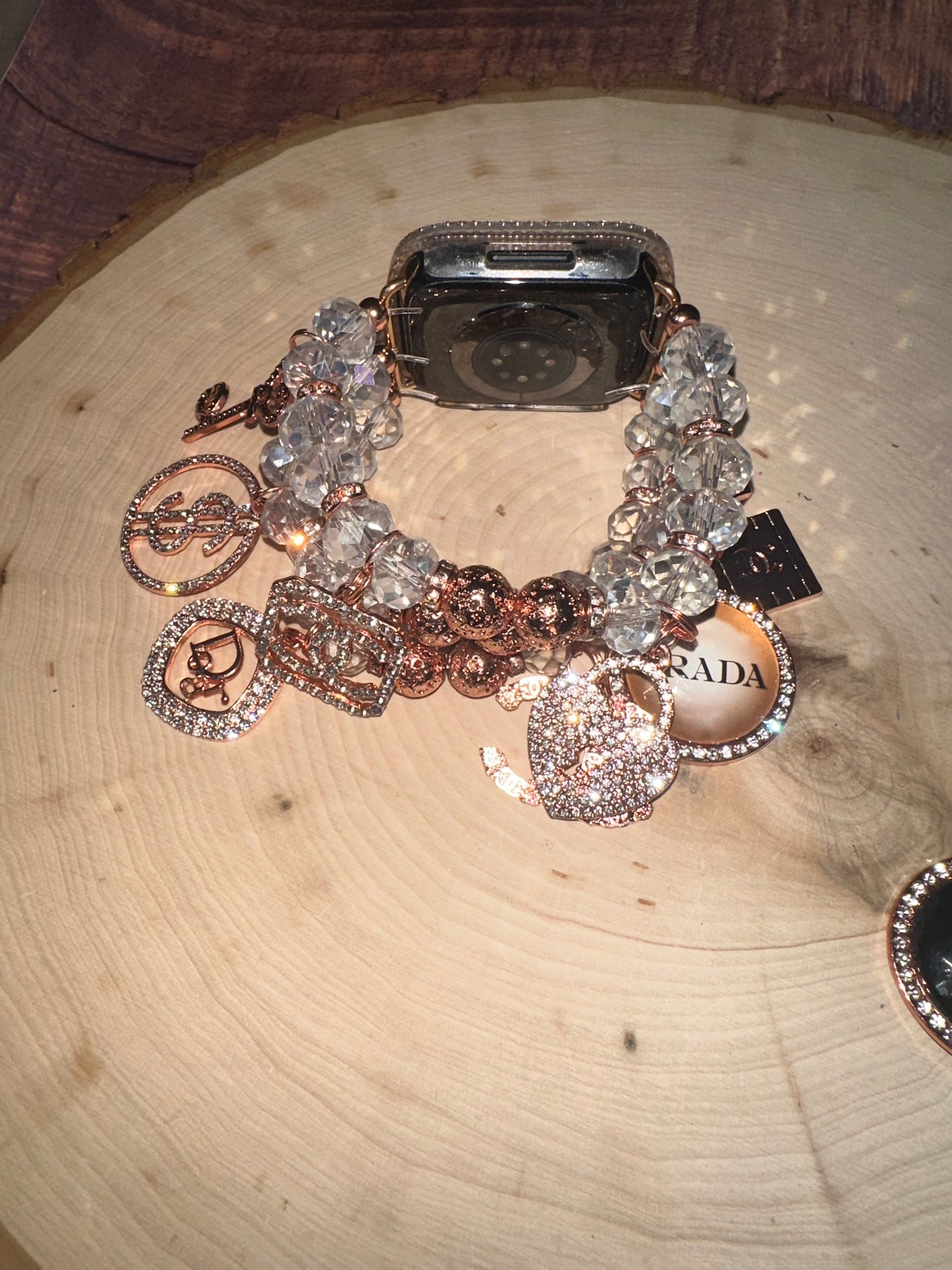 REMAKE Rose Gold Crystals WatchBand