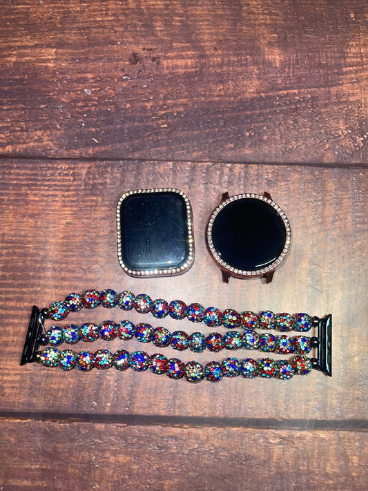 37 Black Multicolor Shabella Charmless
