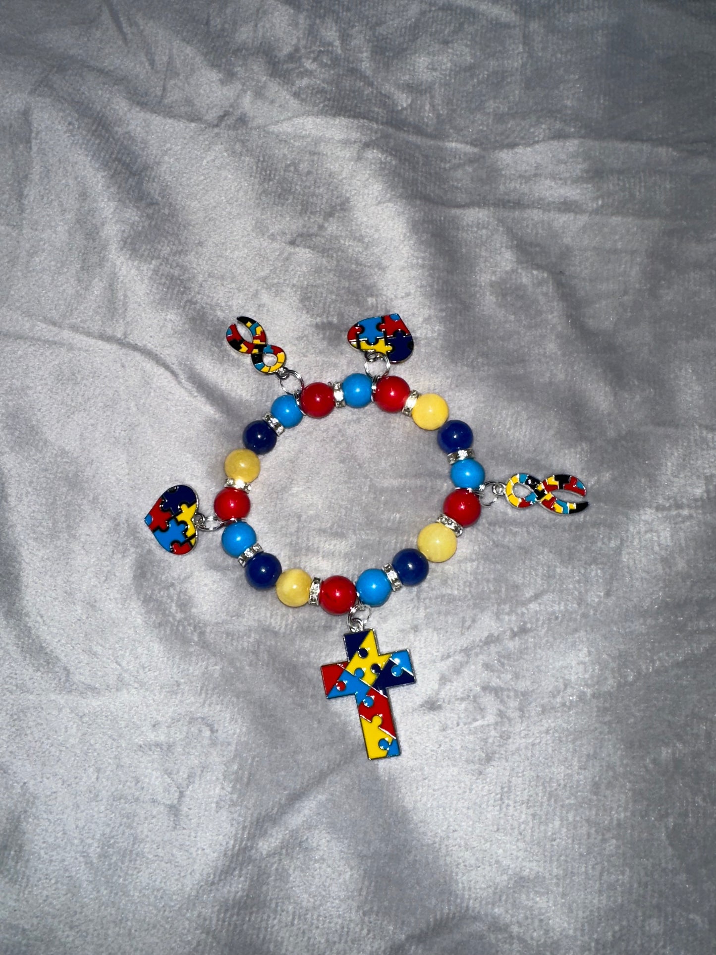 Autism Multi Charm Single