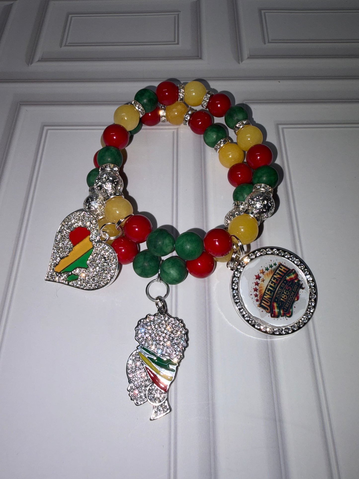 Juneteenth 2 Piece, 3 Charms