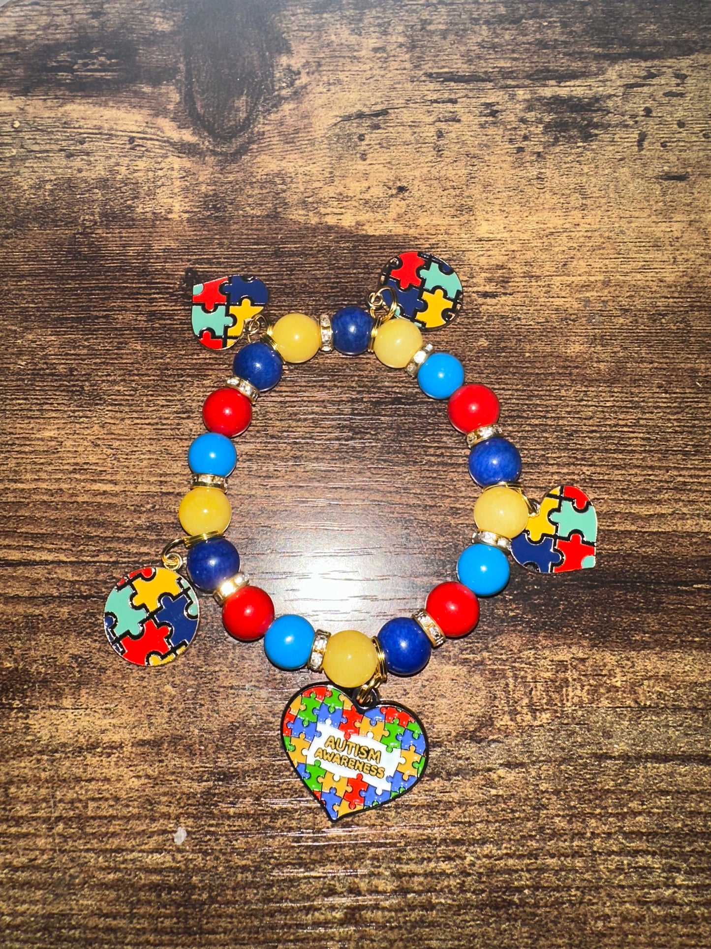 Autism Multi Charm Single