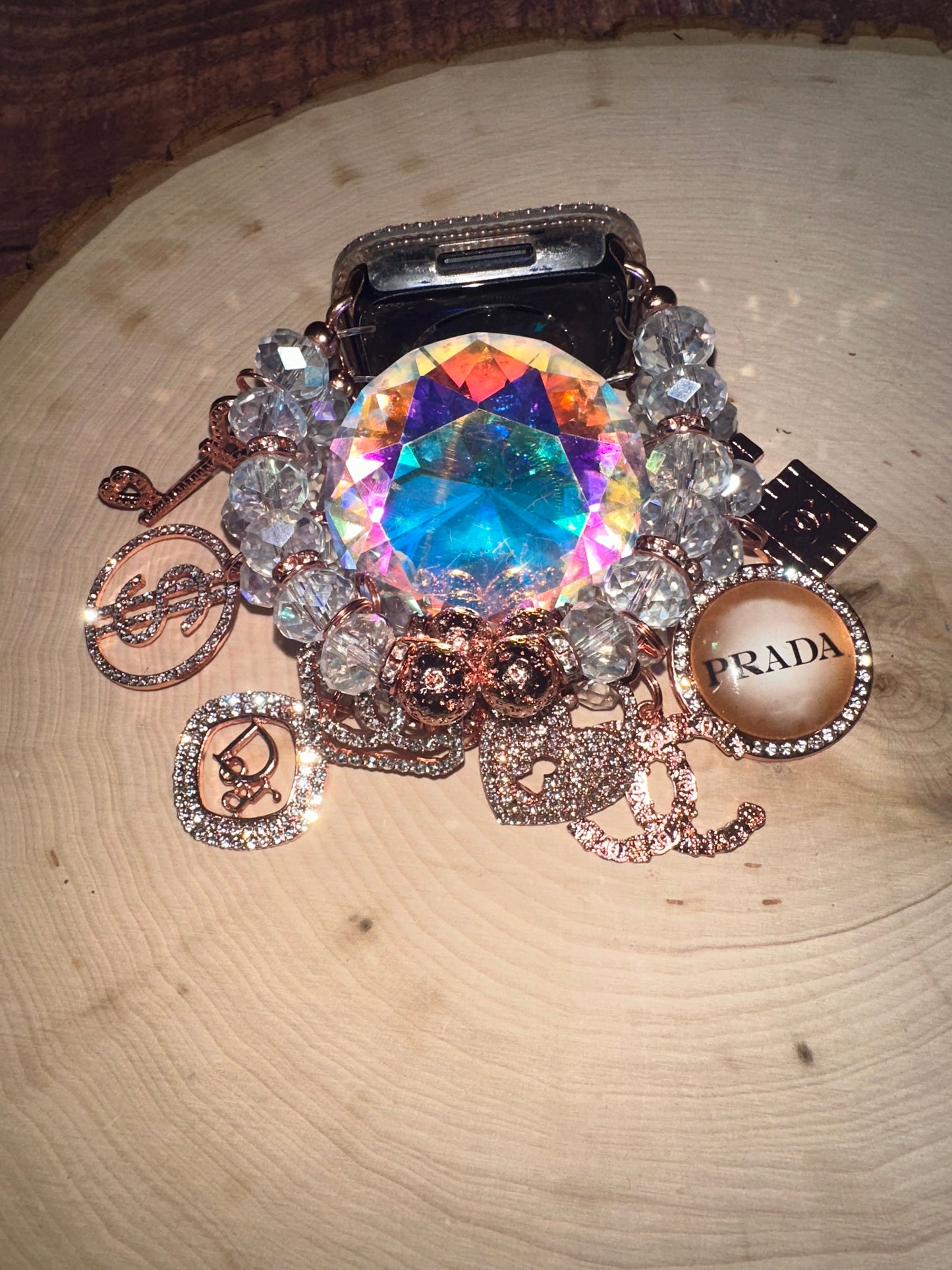 REMAKE Rose Gold Crystals WatchBand