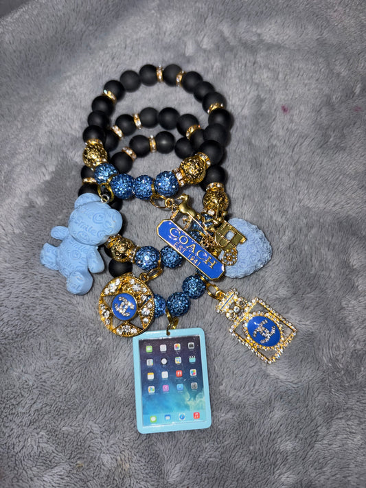 Eye Candy Blue Bracelets