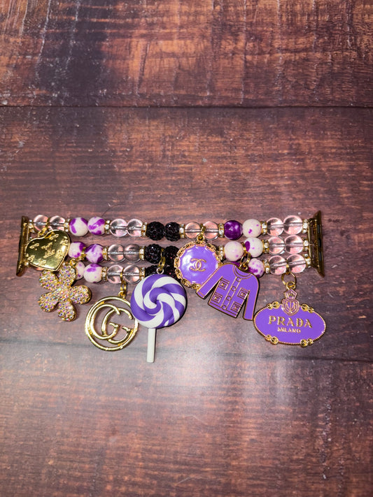 Purple GumDrop WatchBand