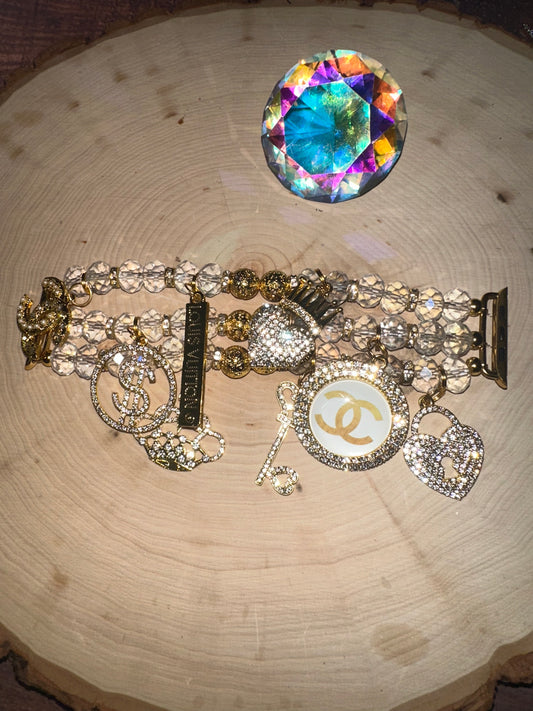 REMAKE Gold Crystals WatchBand