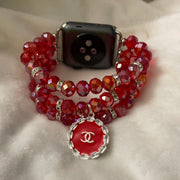 SOLD AS IS Faceted Red