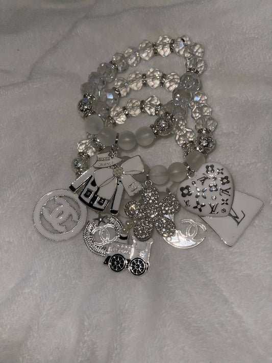 Remake Clear Silver Crystals