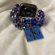 SOLD AS IS Faceted Blue Watch Band